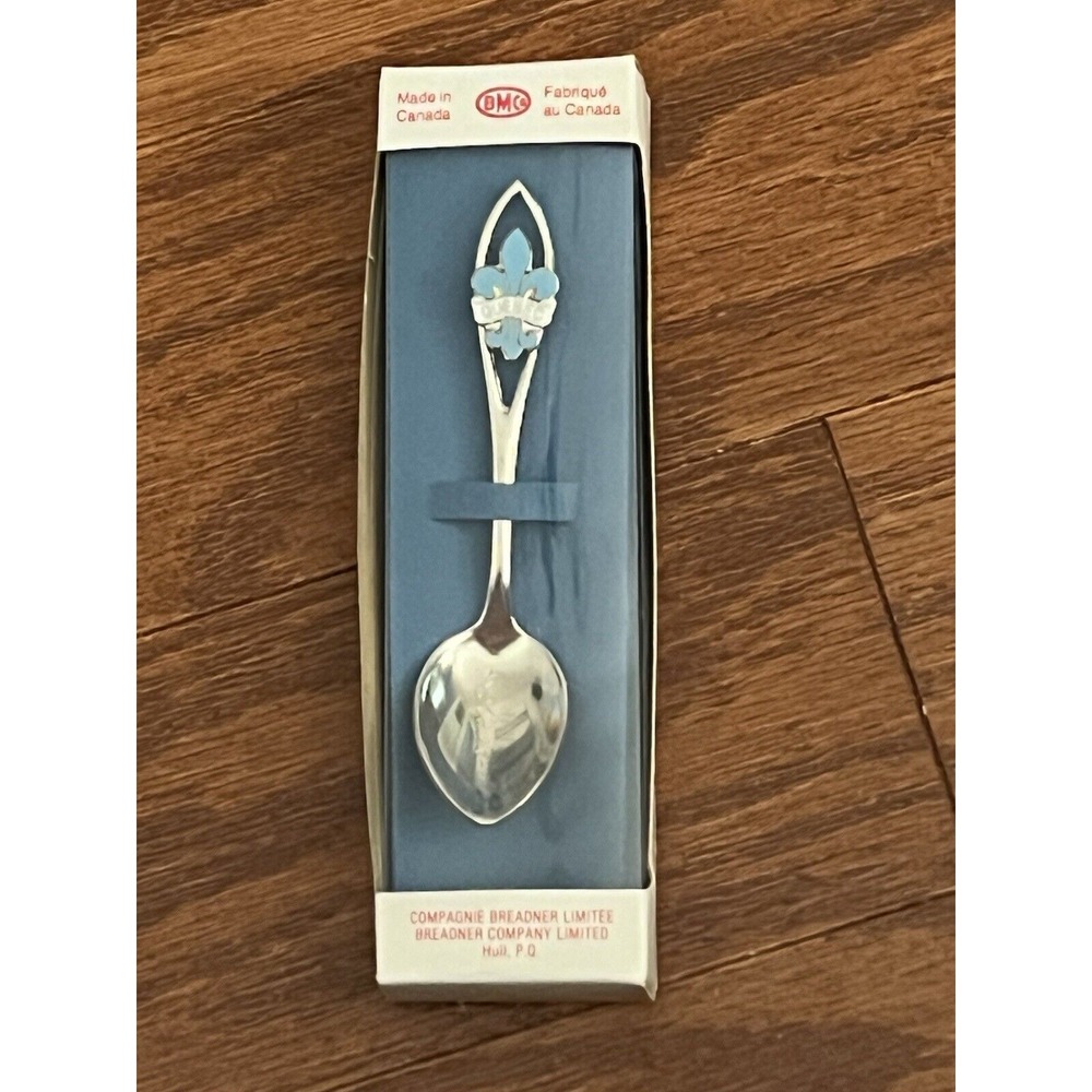 Vintage Gray Rock Inn Quebec Canada Collector Spoon BMCo New in Box